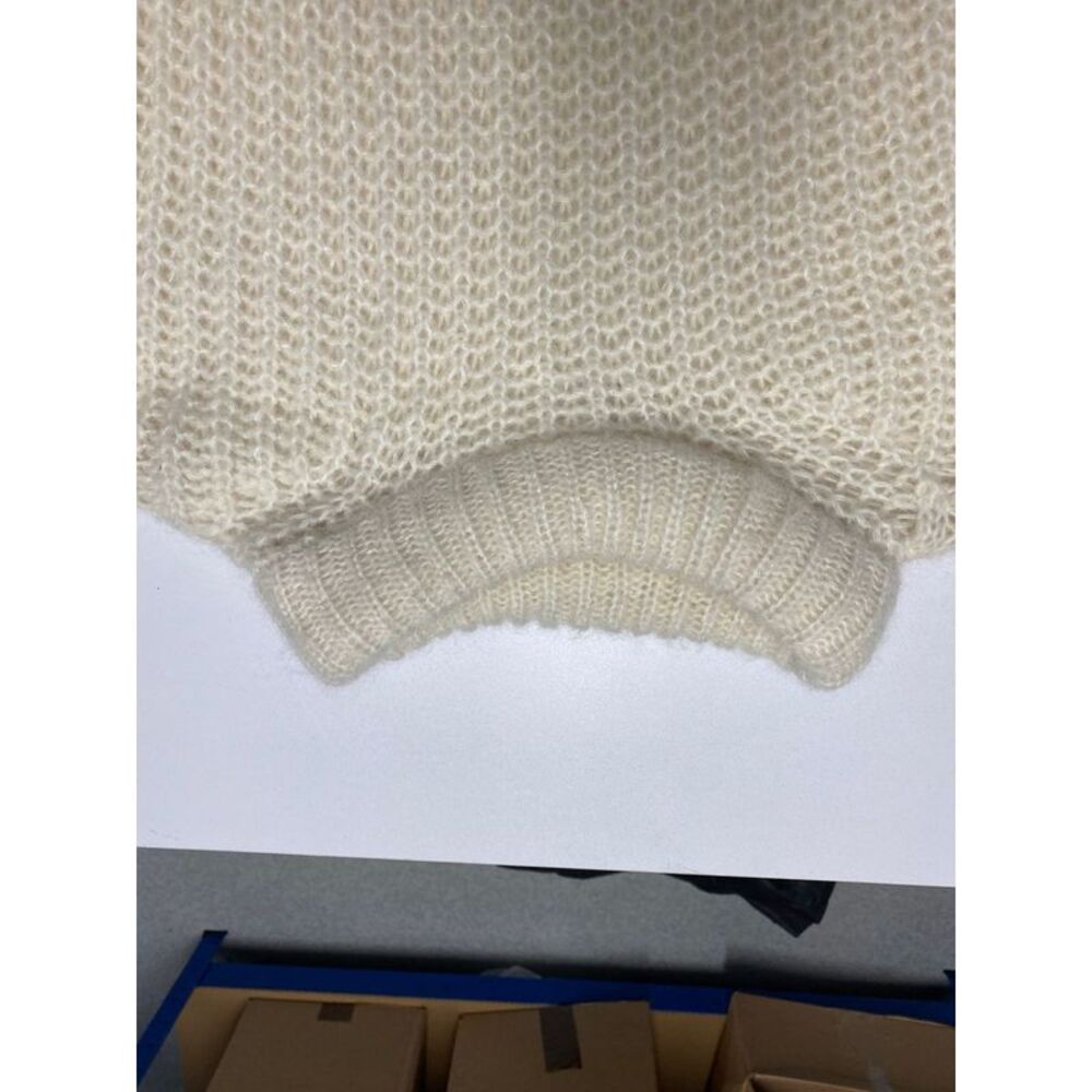 Bash Turtleneck Sweater In Cream Wool - image 3